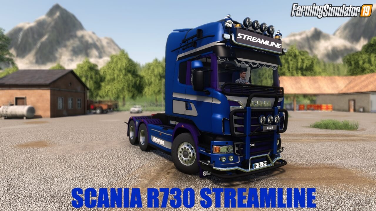 Scania R730 Streamline v3.0 for FS19