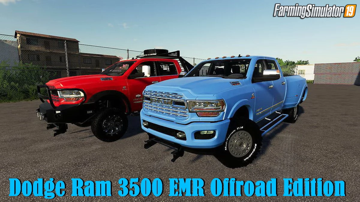 Dodge Ram 3500 EMR Offroad Edition v1.0 for FS19