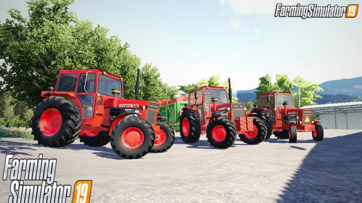 Volvo BM 814 Tractor v1.0 for FS19