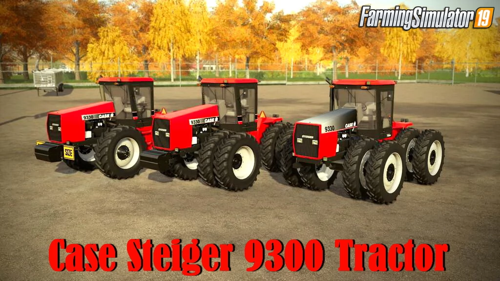 Case Steiger 9300 Tractor v1.0.0.1 for FS19