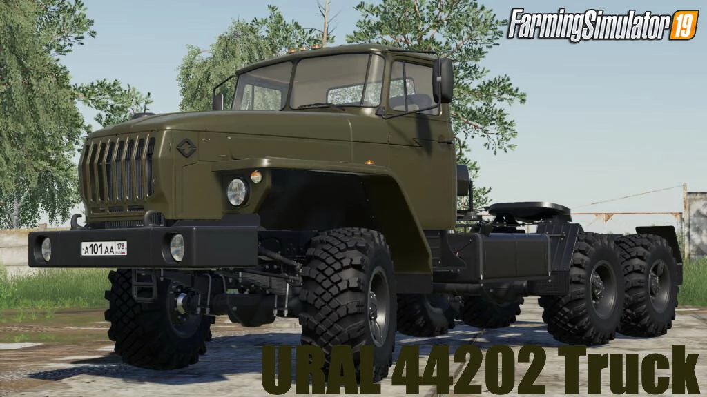 Ural 44202 Truck v1.0.2 for FS19