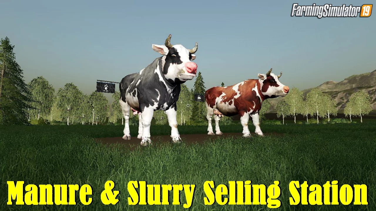 Manure & Slurry Selling Station v1.0 for FS19