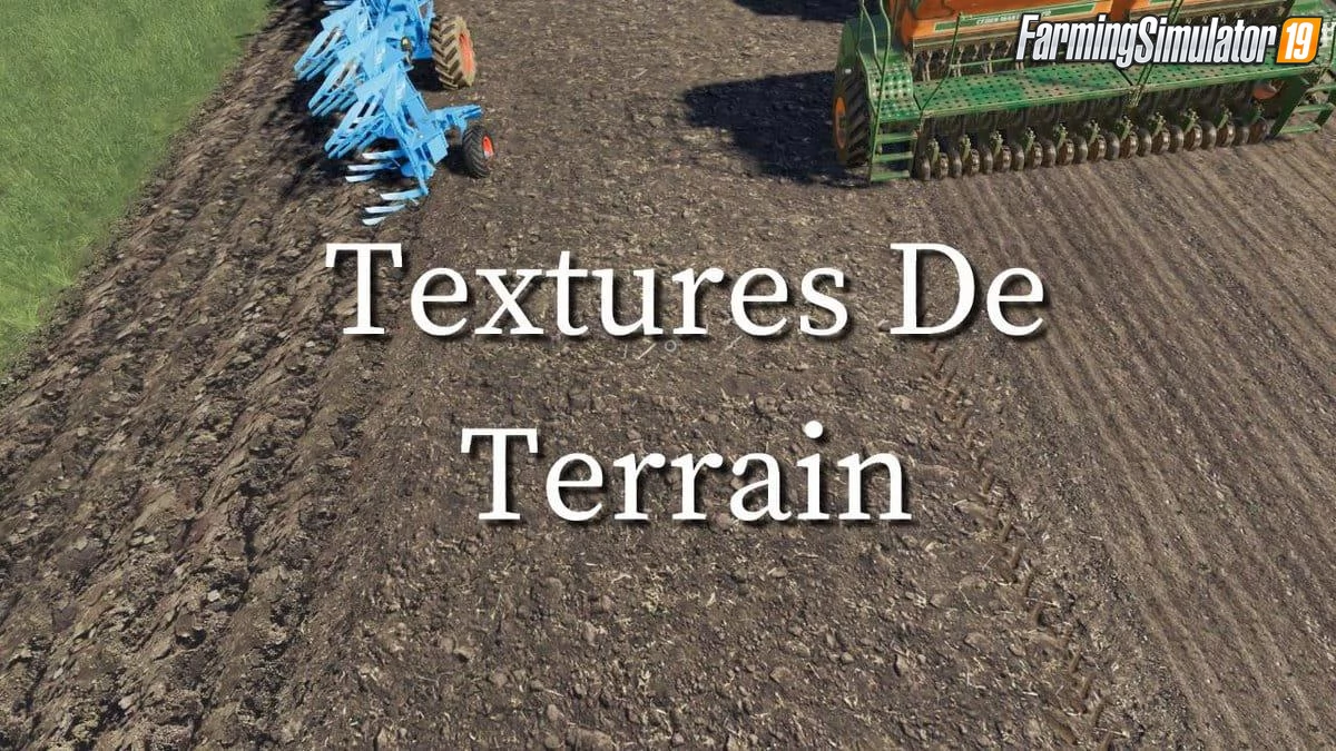 Terrain Textures v1.0 by Léo Modding for FS19