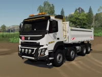 Volvo FMX 8x4 White Ediiton for FS19