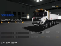 Volvo FMX 8x4 White Ediiton for FS19