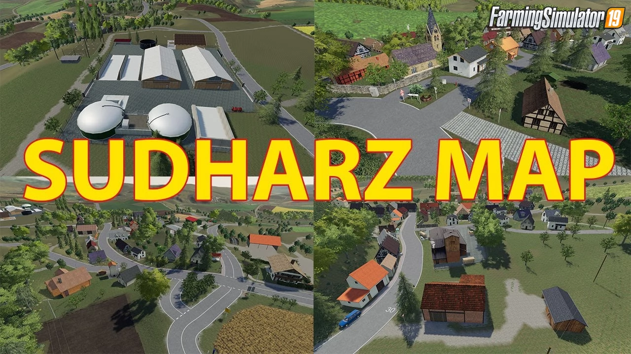 Sudharz Map v1.2.4 By Sheldon for FS19