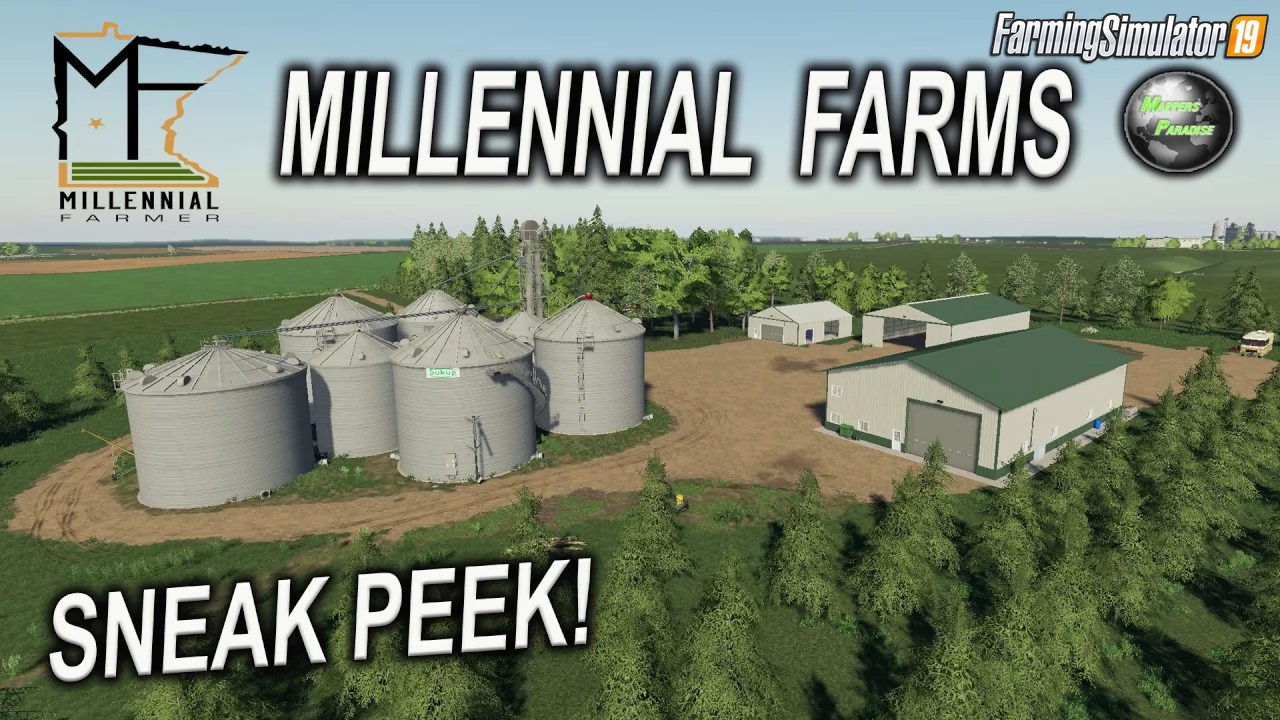 Millennial Farms Map v1.0 for FS19