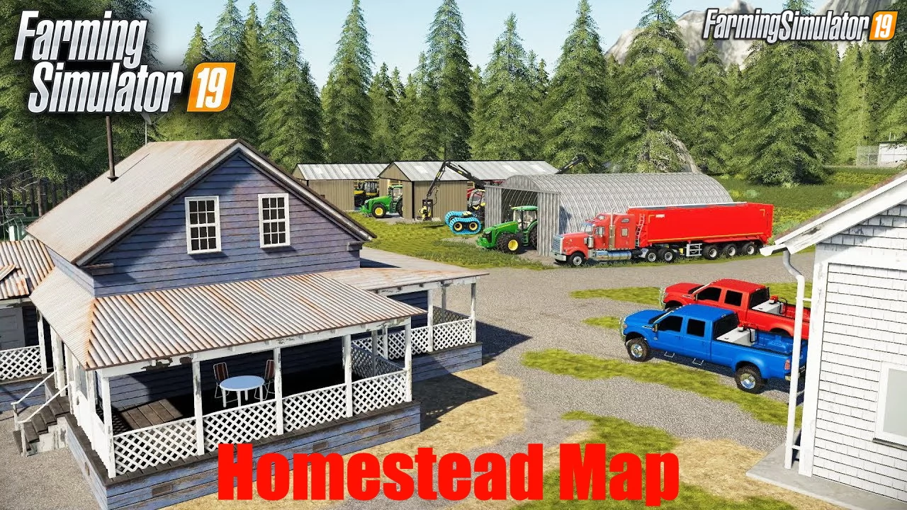 Homestead Map v3.0 for FS19