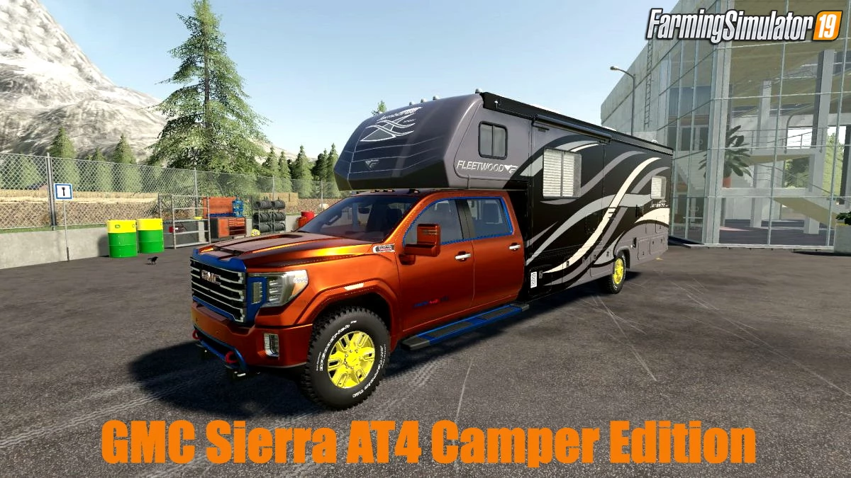 GMC Sierra AT4 Camper Edition v1.0 for FS19