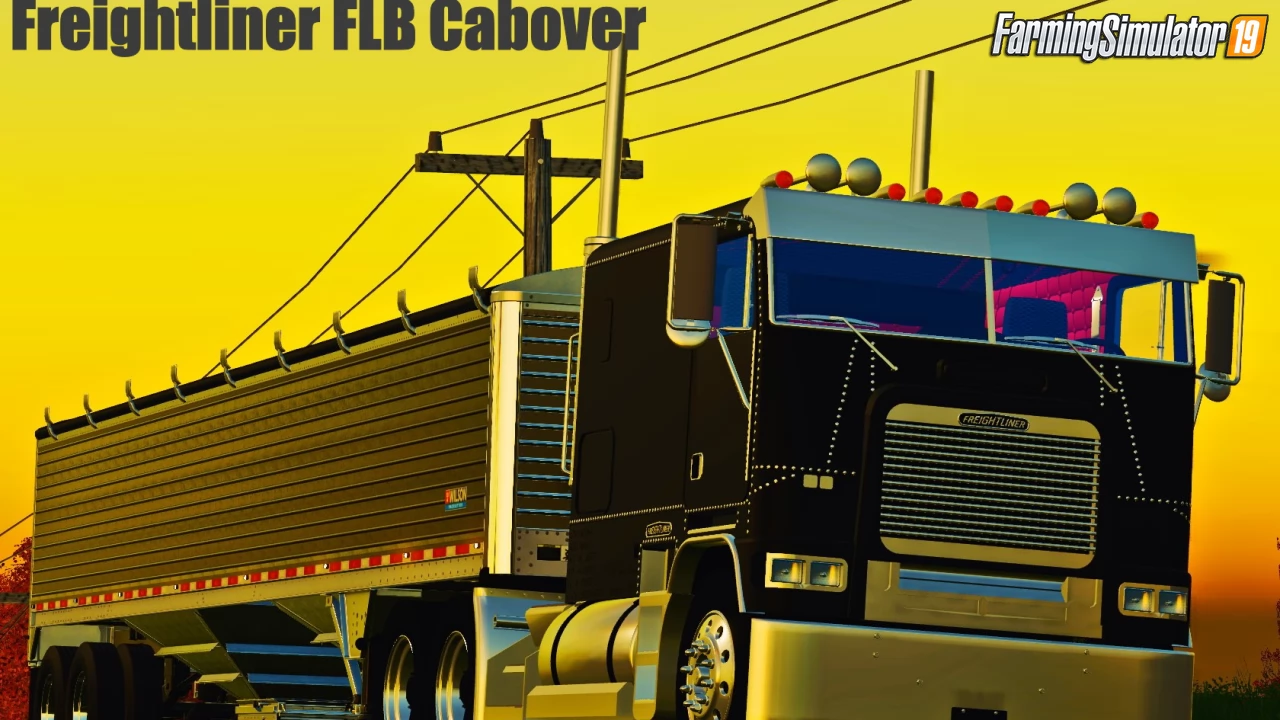Freightliner FLB Cabover v1.1 for FS19
