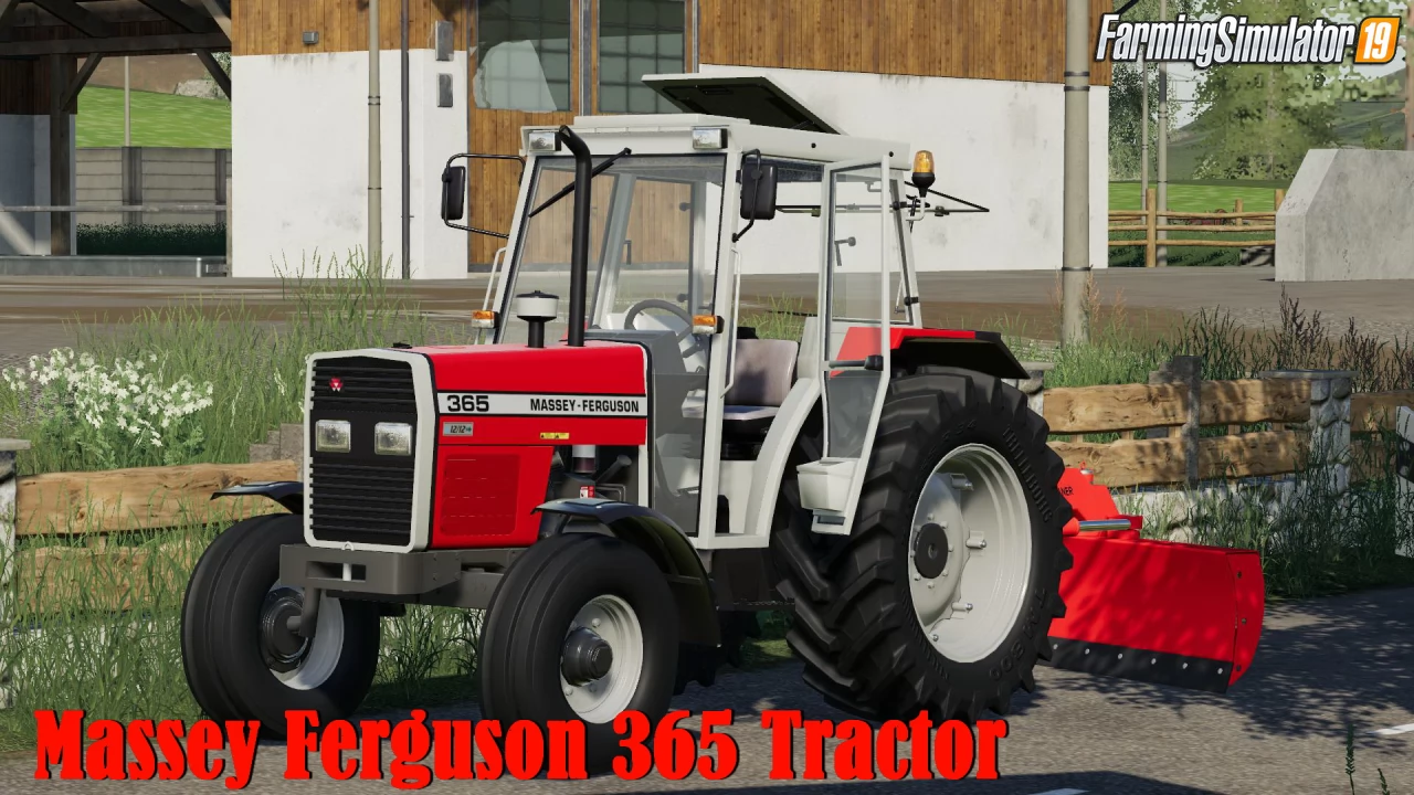 Massey Ferguson 365 Tractor v2.0 for FS19