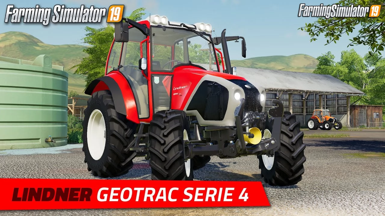 Lindner Geotrac Serie 4 Tractor v1.0 for FS19