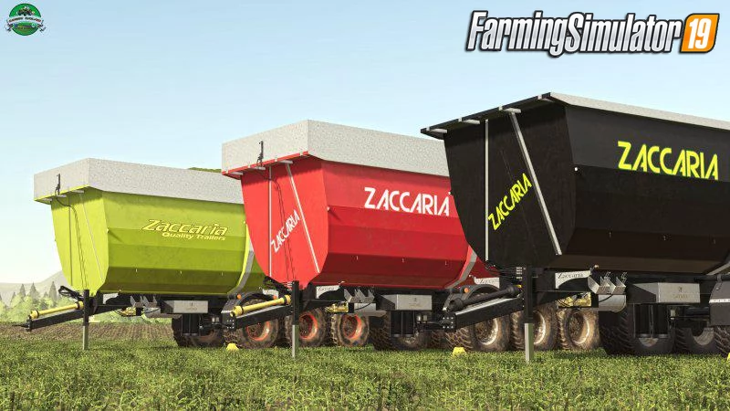 Trailer Zaccaria ZAM 200/8 for FS19