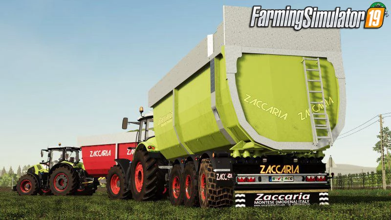 Trailer Zaccaria ZAM 200/8 for FS19