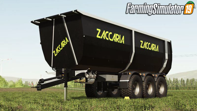 Trailer Zaccaria ZAM 200/8 for FS19