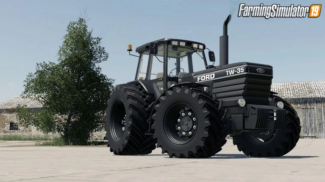 Ford TW 35 Black Edition Tractor v1.0 for FS19