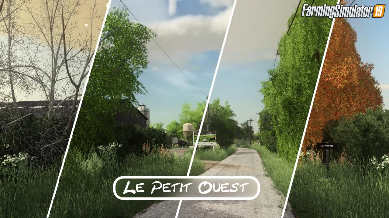 Le Petit Ouest Map v1.1.0.1 for FS19