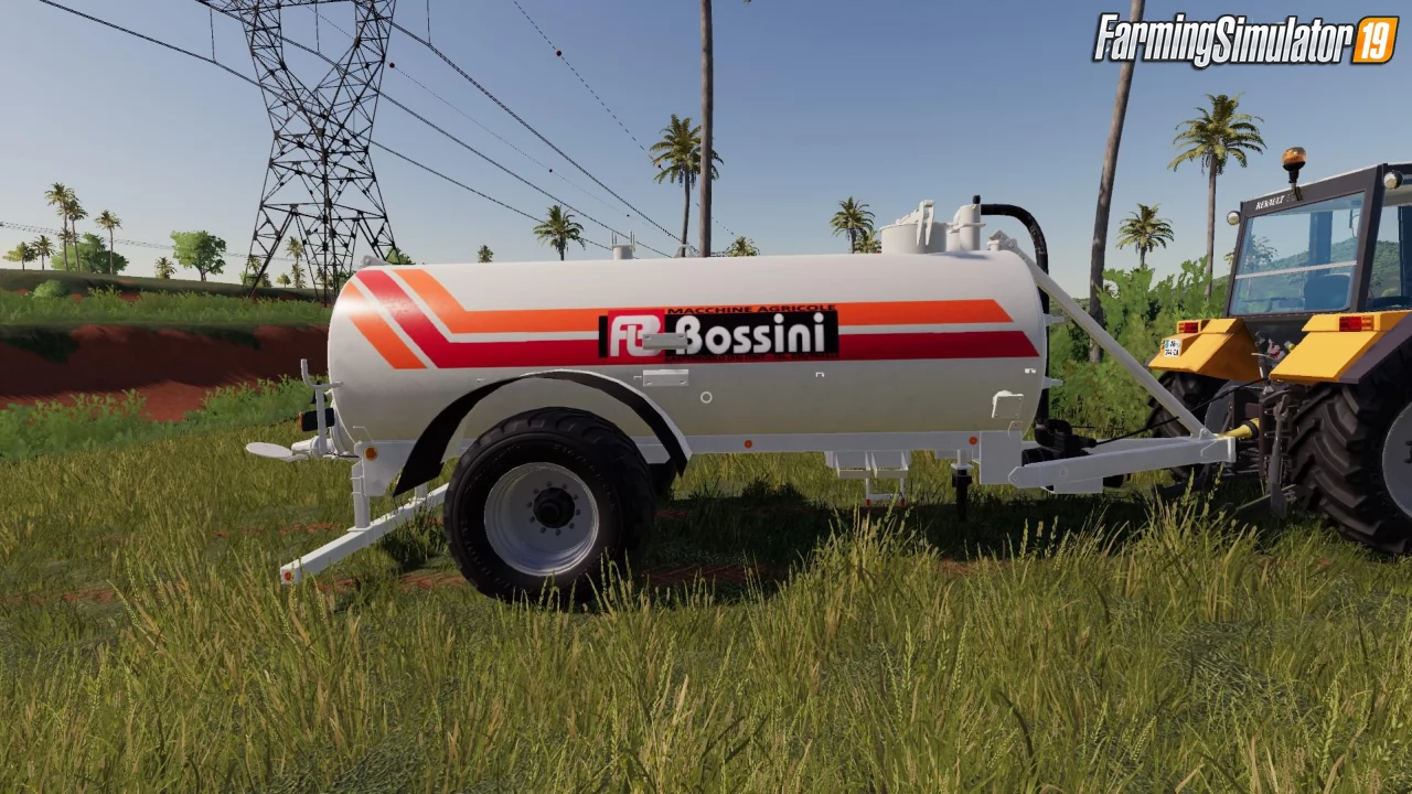 Slurry Spreader Bossini B100 v1.1 for FS19