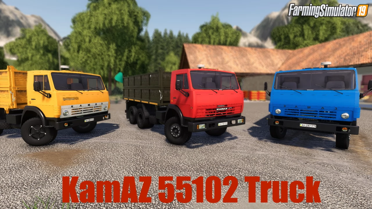 KamAZ 55102 Truck v1.0.1 for FS19