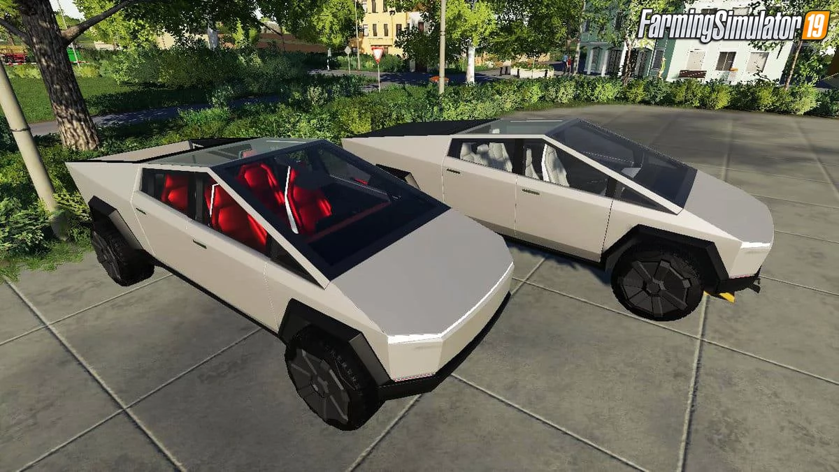 Tesla CyberTruck Car v1.0 for FS19