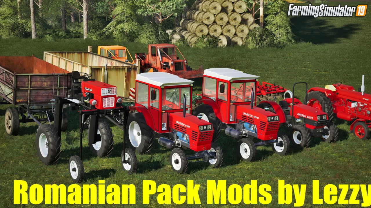 Romanian Pack Mods v0.0.0.2 by Lezzy for FS19