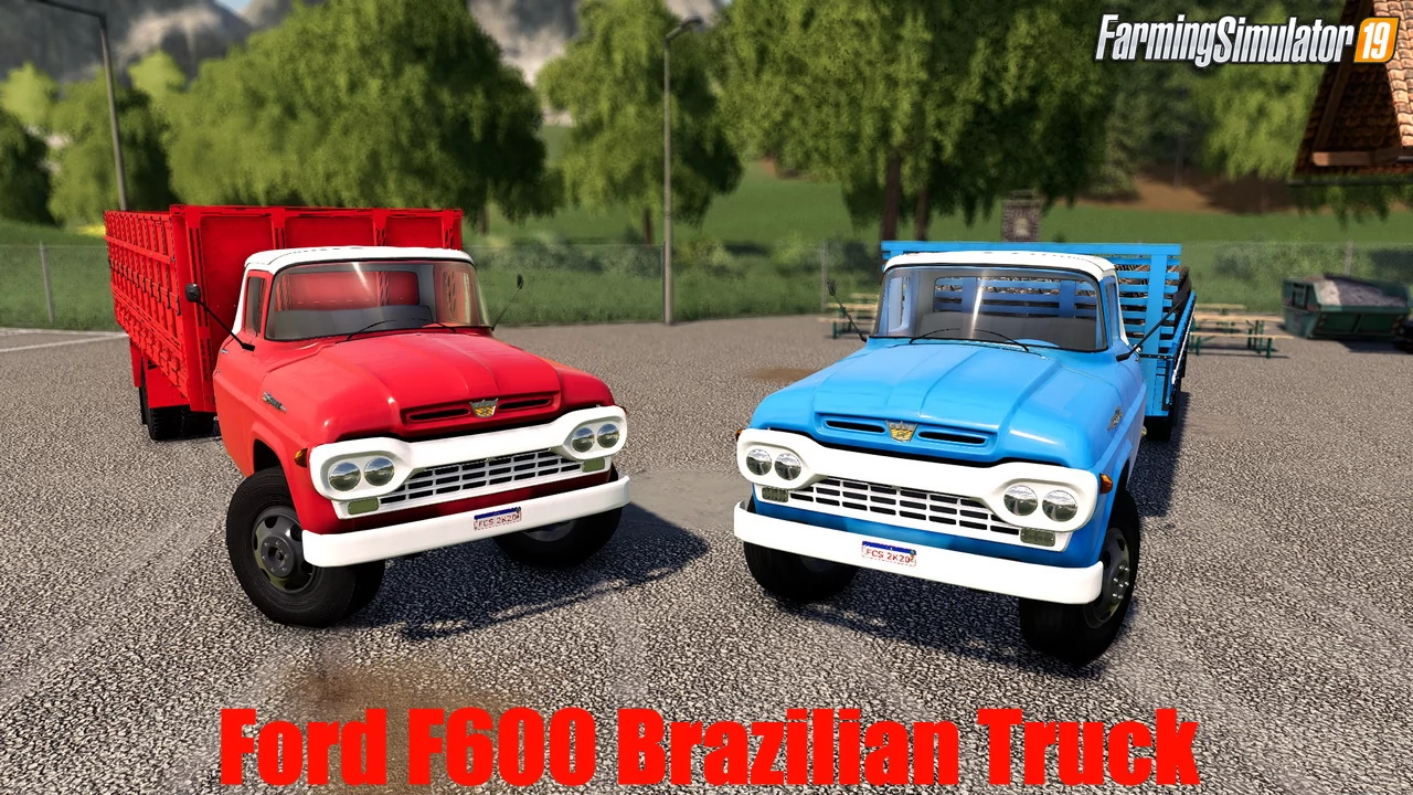 Ford F600 Brazilian Truck v1.0 for FS19