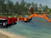 Scania XT 8x8 Mining Truck Red Version for FS19: