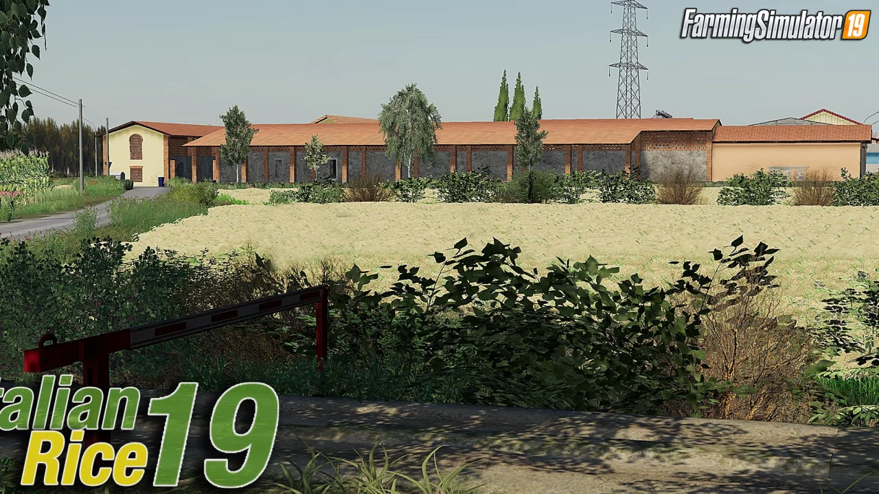 ITALIAN RICE Map v3.0 for FS19