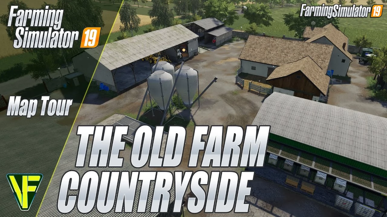 The Old Farm Countryside Map v5.0 for FS19