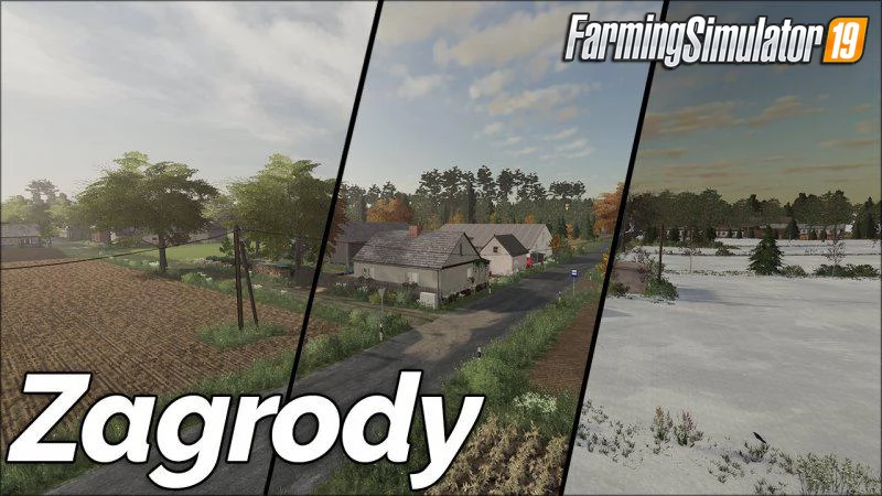 Zagrody Map v1.1.1 for FS19