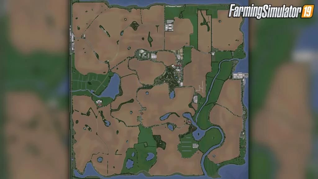 Mecklenburg Vorpommern Map for FS19