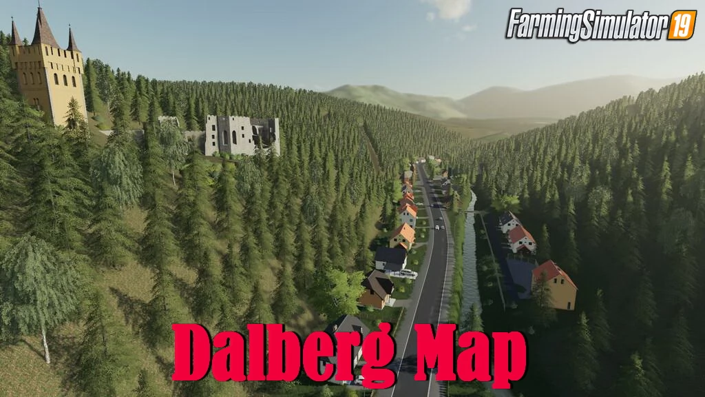 Dalberg Map v2.0 by ThiluLP for FS19