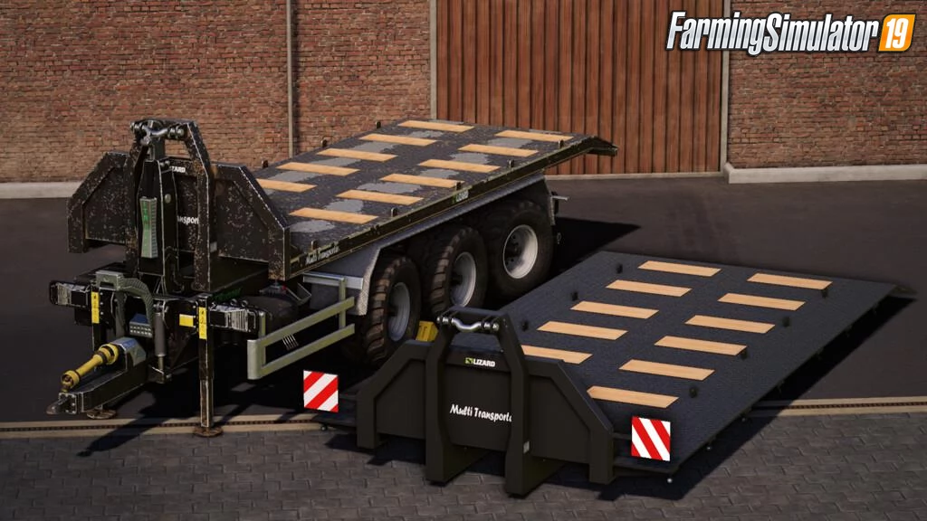 Multi Transporter Platform Trailer v1.1 for FS19