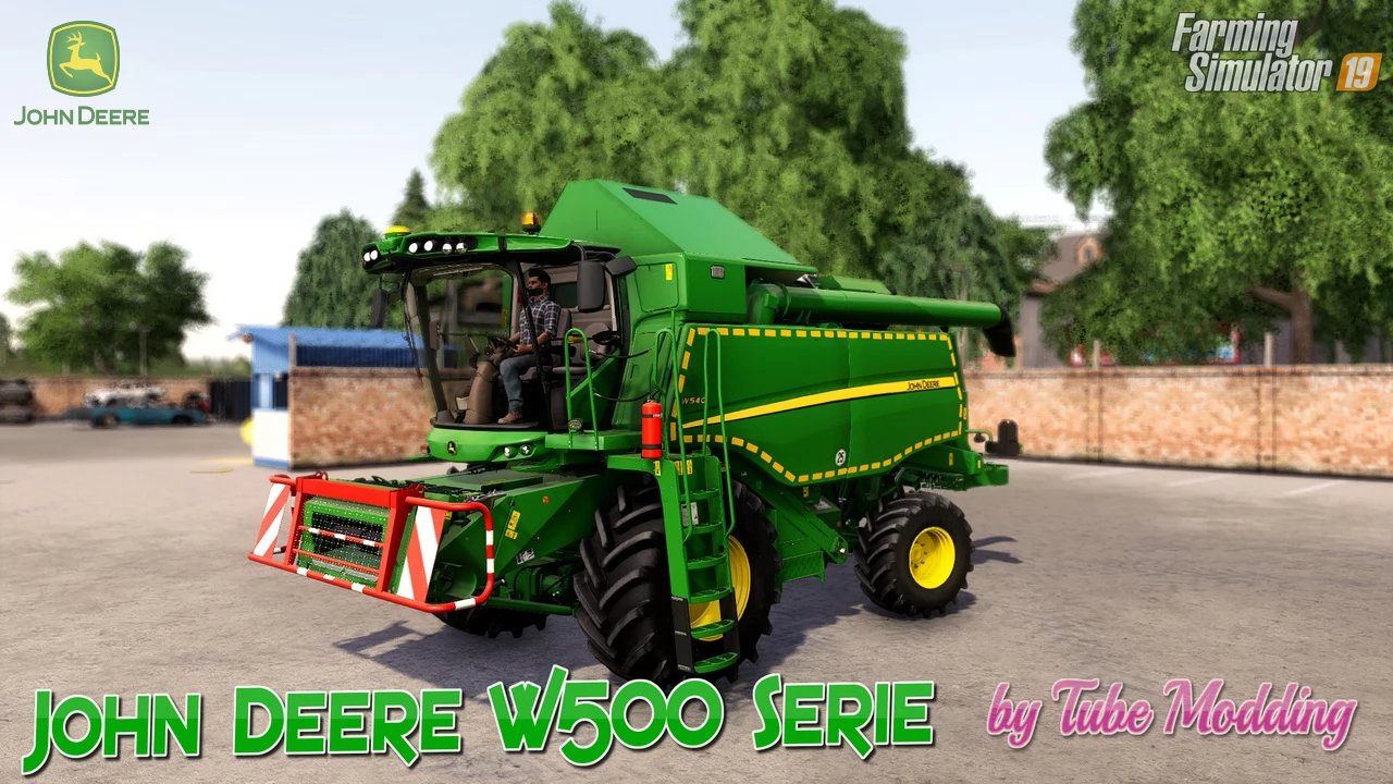 John Deere W500 Serie by Tube Modding - Farming Simulator 19