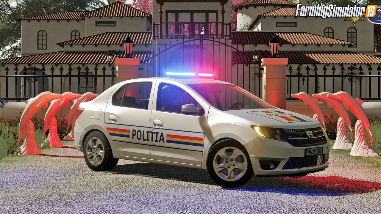 Dacia Logan 2019 Police Edition v1.0 for FS19