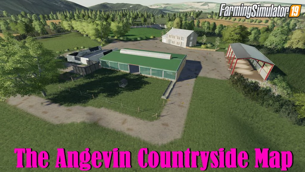 The Angevin Countryside Map v2.1.1 for FS19