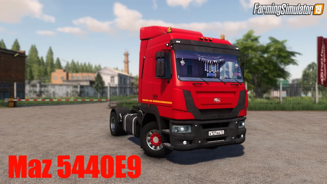 Maz 5440E9 Truck v1.0 for FS19