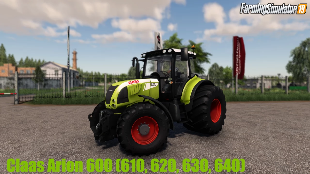 Claas Arion 600 (610, 620, 630, 640) v1.2.2 for FS19