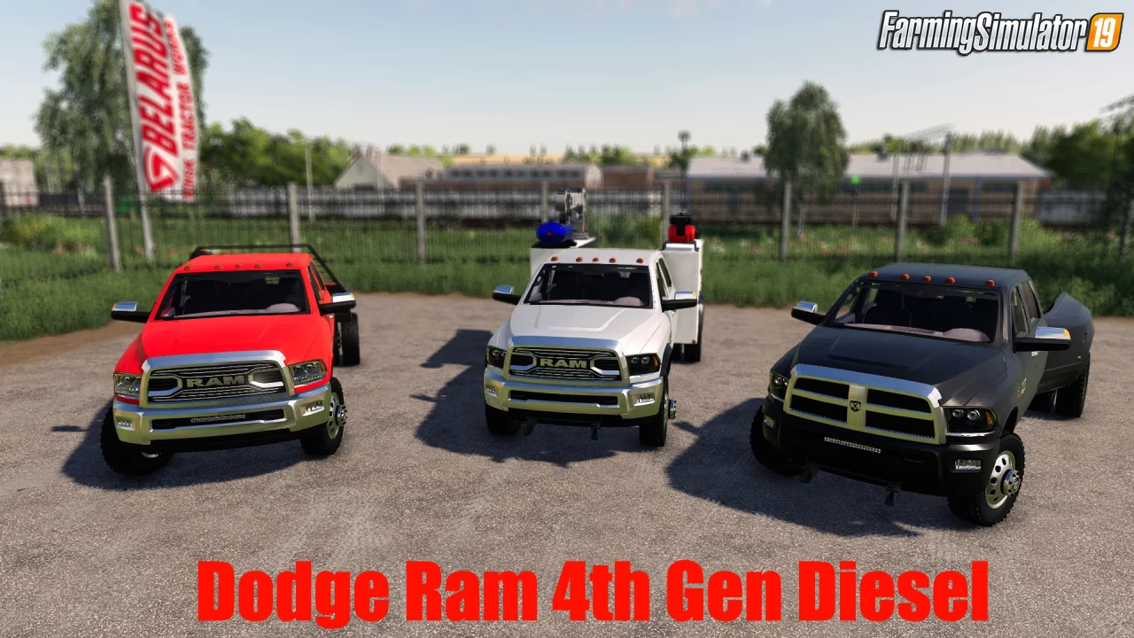 Dodge Ram 4th Gen Diesel v1.0 for FS19