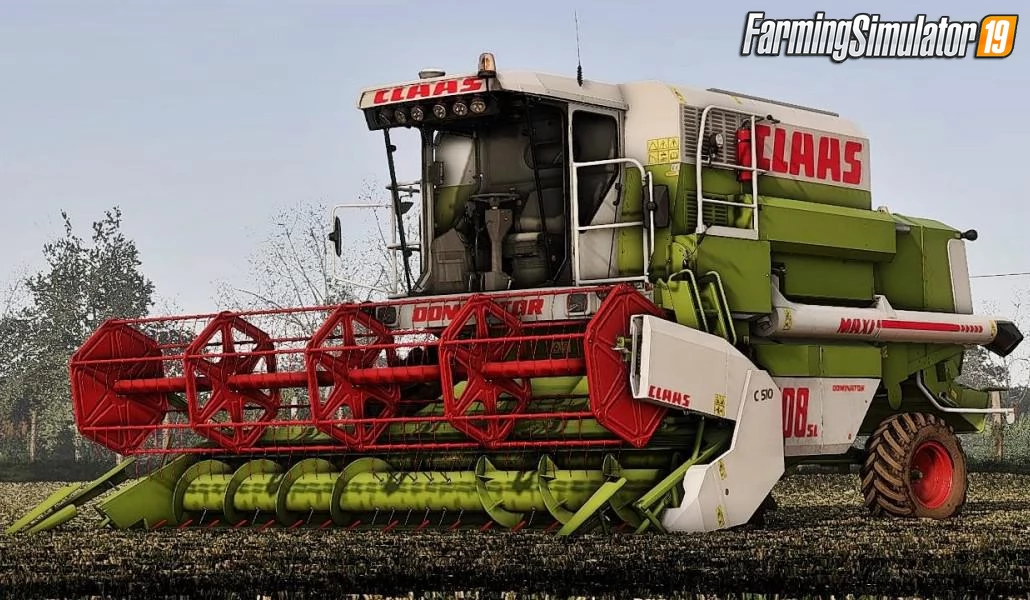 Claas Dominator 108SL Combine v1.0 for FS19