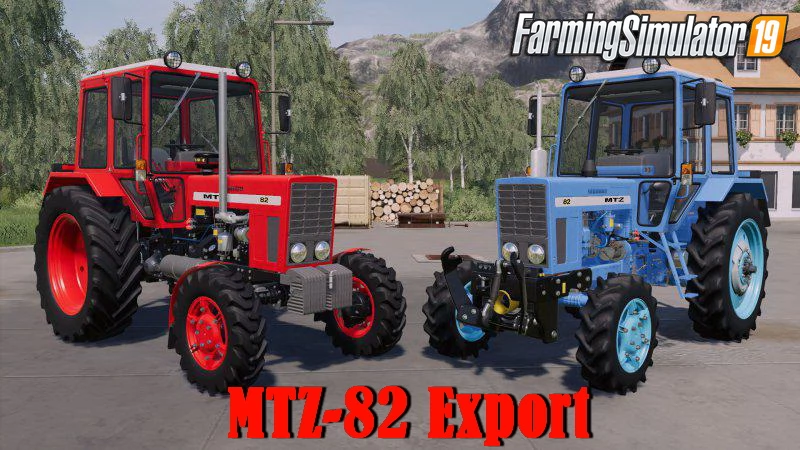 MTZ-82 Export Tractor v1.0 for FS19