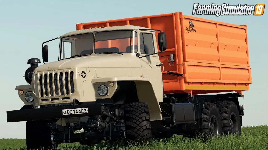 URAL 5557/4320-60 Farmer v1.0.2 for FS19