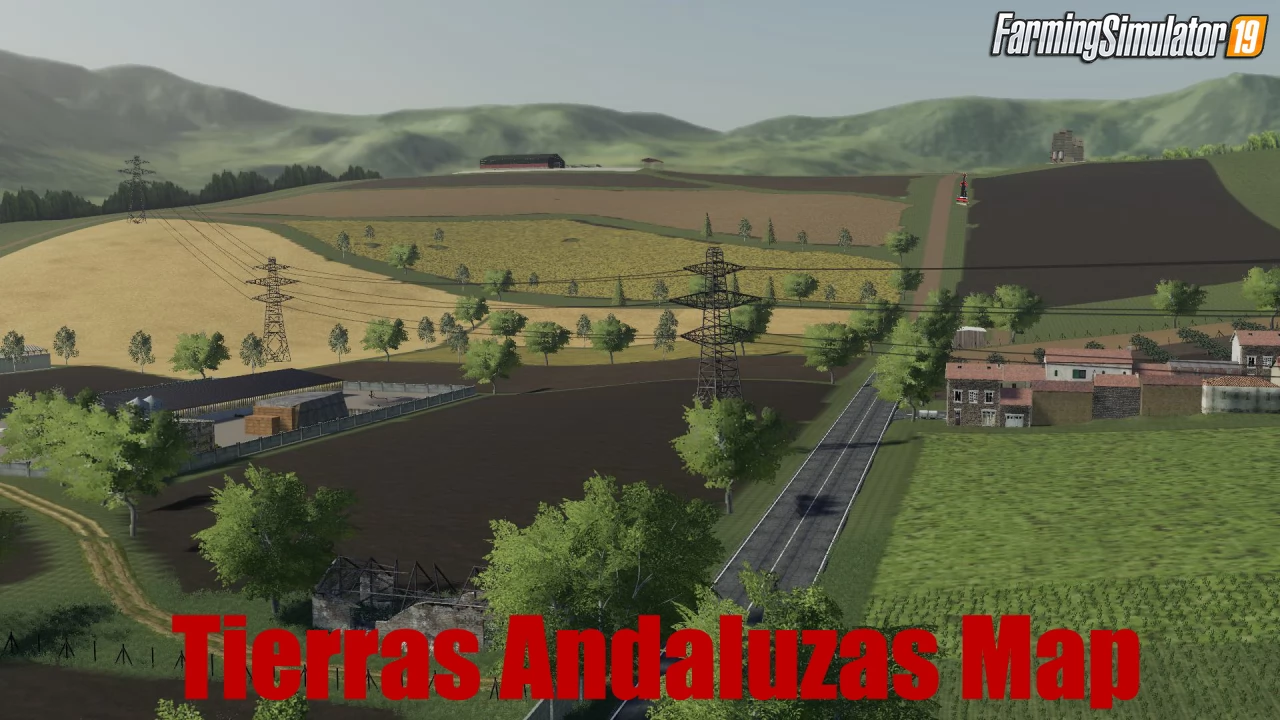 Tierras Andaluzas Map v2.0 for FS19