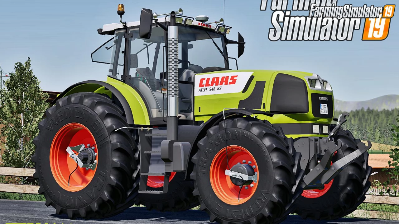Claas Atles 900RZ Series Tractor v2.0 for FS19