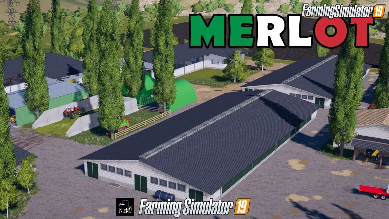 Map Merlot V2 v1.0.0.2 for FS19