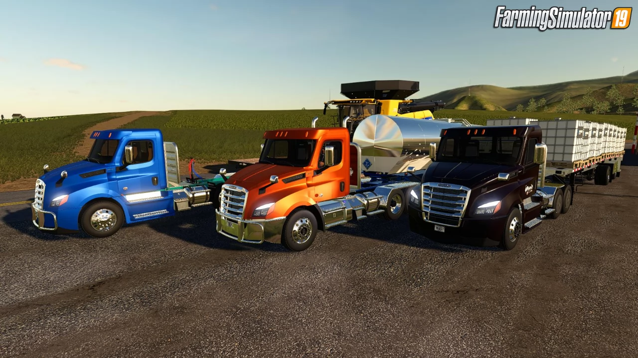 Freightliner Cascadia 116 Day Cab 2021 v1.0 for FS19