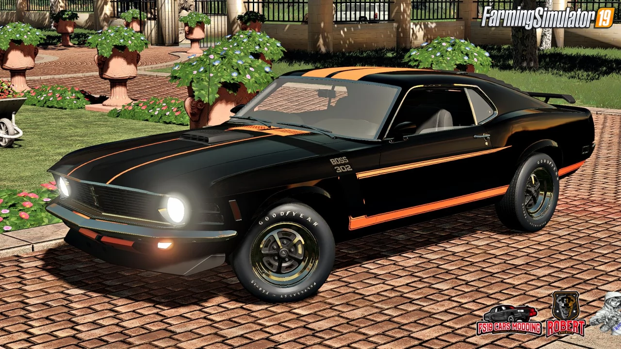 Ford Mustang Boss 302 1970 for FS19