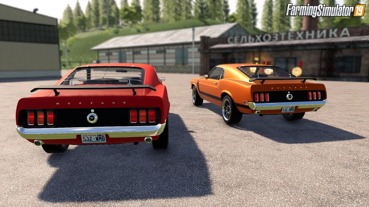 Ford Mustang Boss 302 1970 for FS19