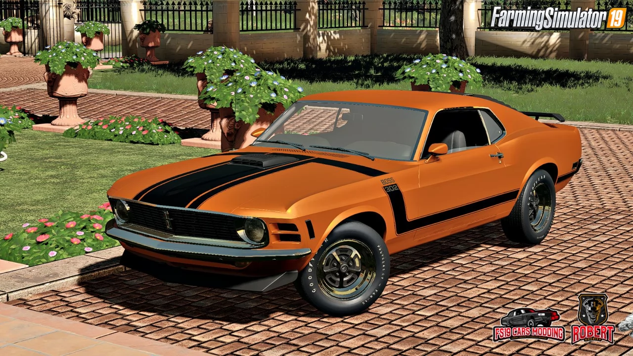 Ford Mustang Boss 302 1970 for FS19