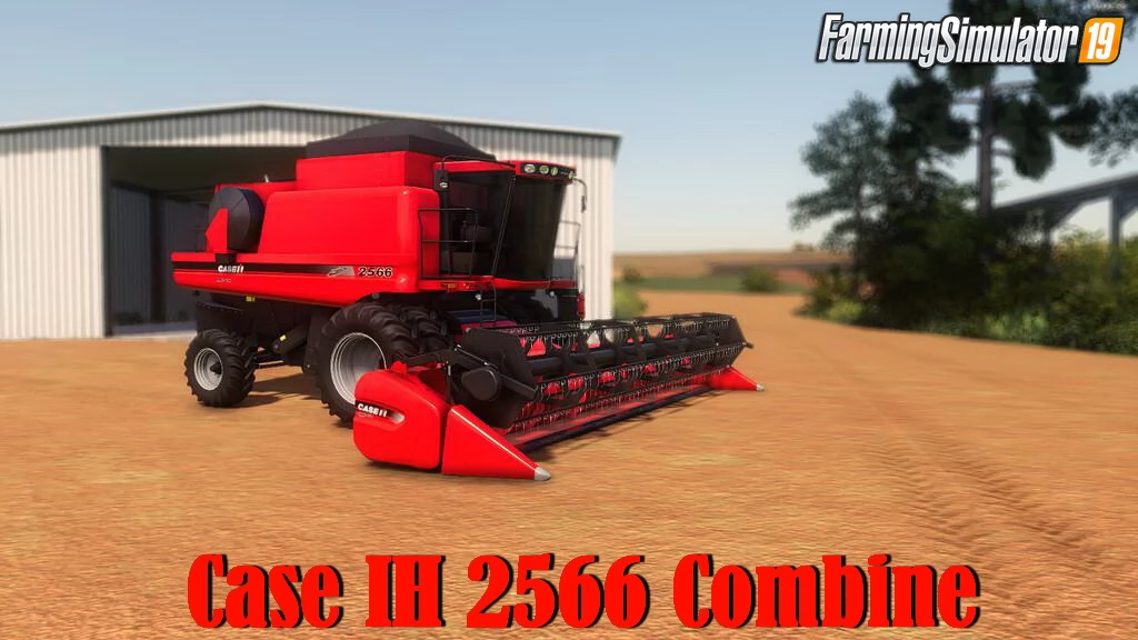 Case IH 2566 Combine a nd 150 Series v2.0 for FS19